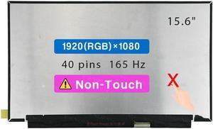15.6" Screen Replacement for Acer Predator Helios 300 PH315-55 Series LCD Display Panel 40 pin 165Hz (FHD 1920x1080 Non-Touch)