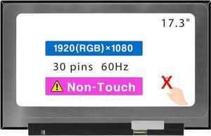 17.3" Replacement for HP 17-CP 17Z-CP 17-CP0013DX 17-CP0700DX 17-CP3005DX 17-CP1700DX M50442-001 M51680-001 M12356-JG1 FHD 1920x1080 Non-Touch Screen LCD Display Panel (Not for HD+ 1600 * 900)