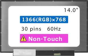 NUOLAISUN 14.0" for HP 14-DQ3007CA 14-DQ3020CA (HD 1366 * 768 Non-Touch) LCD Screen Replacement Display Panel