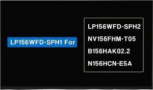 NUOLAISUN LCD Replacement LP156WFD-SPH1 B156HAK02.2 NV156FHM-T05 LP156WFD-SPH2 N156HCN-E5A for HP Probook 450 G8 G9 455 G9 for Elitebook 850 855 G7 G8 40 Pins FHD BOE22ED BOE07F2 0NM22V NM22V Touch