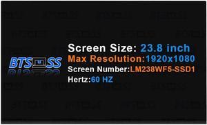 LM238WF5-SSD1 LCD Replacement for HP Pavilion 24-X Series 24-XA108LA 24-XA1045Z 24-XA1009D 24-XA1XXX 24-XA113LA 24-XA0018NV L17303-274 L17303-2724-RB Touch Screen Display Panel 60 Hz 23.8" FHD 1080P