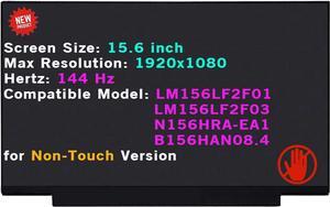 15.6" 40 Pins 144HZ FHD 1920x1080 B156HAN08.4 Non-Touch Screen Replacement for Acer Nitro 5 AN515-43 AN515-44 AN515-46 AN515-47 AN515-54 AN515-55 AN515-56 AN515-57 Series LCD Display Panel