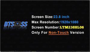 Replacement for HP Eliteone 800 G3 923631-001 LTM238HL06 New LCD Display Screen Panel