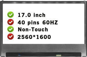 NUOLAISUN 17.0" for LG Gram 17z90n 17Z90N-R.AAS9U1 LP170WQ1(SP)(A1) LP170WQ1(SP)(E1) LCD Non-Touch Screen Replacement Display Panel(Not for Touch)