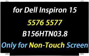 B156HTN03.8 Replacement for Dell Inspiron 15 5576 5577 7558 7537 Series 28H80 028H80 FHD 15.6" LCD EDP 30Pins Laptop Display Panel(Only for Non-Touch Screen)