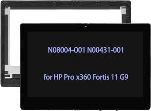 NUOLAISUN N08004-001 N00431-001 Original New Screen Replacement for HP Pro x360 Fortis 11 G9 G10 LCD Touch Screen Display Digitizer Assembly with Bezel