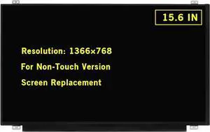 NUOLAISUN 15.6" New Screen Replacement for Dell Inspiron 3593 Non-Touch (NOT Work for Touch) HD 1366x768 30Pin LED LCD Display Screen Panel