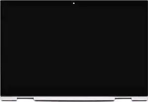 15.6" LCD Screen LED LCD Display Touch Screen Assembly w/Digitizer Control Board Silver Bezel Replacement for HP Envy X360 15M-CN 15M-CN0011DX 15M-CN0012DX L20114-001 (1920x1080)
