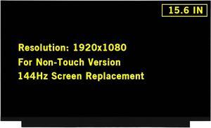 15.6" New Screen Replacement for Acer Predator Helios 300 PH315-53-72XD FHD 1920x1080 144Hz 40Pin LED LCD Display Screen Panel(Only for Non Touch)
