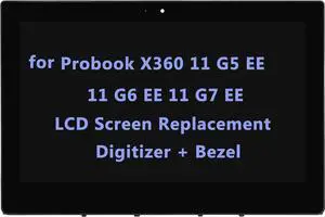 NUOLAISUN L83961-001 L83960-001 Original New Screen Replacement for HP Probook X360 11 G5 EE 11 G6 EE 11 G7 EE LCD Touch Screen Display Digitizer Assembly