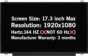 LCD Replacement B173HAN03.2 B173HAN03.0 B173HAN03.1 N173HCE-G3A N173HCE-G32 N173HHE-G32 LP173WFG-SPD2 Screen Display Panel(with Tabs)