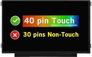 NUOLAISUN Replacement for Acer Chromebook 311 C723 C723T SERIES (2023) for Chromebook CB311-12H CB311-12HT (2024) 60HZ 40Pins 1366x768 11.6" LCD Touch Screen Display Digitizer