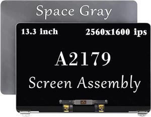 A2179 LCD Screen Replacement for MacBook Air Retina A2179 EMC 3302 LCD Screen Assembly Display Replacement MVH22 MVH42 MVH52 MWTJ2 MWTK2 MWTL2 (Space Grey)