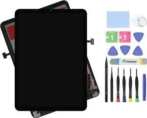 NUOLAISUN 10.9" LCD Screen Replacement for iPad air 4 4th Generation 2020 A2072 A2324 A2316 A2325 Display LCD Assembly and Glass Touch Digitizer Premium Repair Kit