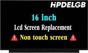 Replacement for HP Omen 16-K 16-K0013DX 6D6K2UA 16-K0747NR 16-k0797nr 16-B0013DX 16.1 inch 144Hz 40Pin 1920x1080 IPS LCD Display Screen Panel
