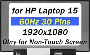 M40931-001 Replacement for HP 15-ef 15-ef2125wm 15-ef2126wm 15-ef2129wm 15-ef2130wm 30 Pin 60hz 1920x1080 15.6" LCD Non-Touch Screen Display Panel (Only for Non-Touch Screen)