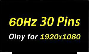Replacement for Dell G5 15 5590 P82F001 LCD Screen for G7 7590 Display for Inspiron 15 7560 7570 7572 7580 5580 5585 5593 5590 Digitizer for G5 SE 5505 30pins FHD 15.6" LCD Non-Touch Laptop Panel