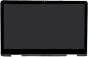 Screen Replacement for Dell Inspiron 17 7786 I7786 P36E 7WK01 07WK01 17.3 1920*1080 LCD Display Touch Digitizer Screen w/ Bezel w/ Touch control board (Support Stylus)