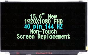 NUOLAISUN 15.6" LCD Replacement B156HAN07.1 for Acer Predator Helios 300 ph315-5178np Non-Touch Screen 144 Hz 40 Pins 72% NTSC FHD 1920x1080 IPS Matte Display Panel (Not for 30 pins 120HZ Version)