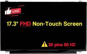 Replacement for HP Omen 936915-001 17.3" FHD 1920 * 1080 Non-Touch Screen LCD Display Panel (30 pins 60 HZ)