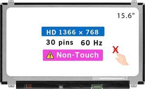 NUOLAISUN 15.6" Screen Replacement for Acer Aspire 3 A315-21-90LC LCD Display Panel 30 pins (HD 1366x768 Non-Touch)