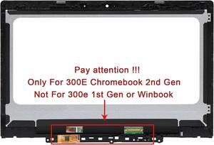 Original New Screen Replacement for Lenovo 300E Chromebook 2nd Gen AST MTK LCD Module Display Touch Screen Digitizer 5D10Y67266 5D10Y97713 5D10T79505 5D11B01178 5D10T95195 81MB 82CE 81QC