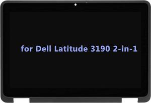 11.6" Replacement for Dell Latitude 3190 2-in-1 DR27J 0DR27J DD9NC 0DD9NC 9KNWN 09KNWN 00WYGV 00G935 9HNJ4 09HNJ4 KYV20 0KYV20 LCD Touch Screen Display Digitizer Assembly HD (1366x768-30 Pins)