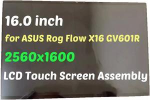 NUOLAISUN 16" for ASUS ROG Flow X16 GV601 16 B160QAN06.S Mini LED LCD 2560 x 1600 Touch Screen Assembly