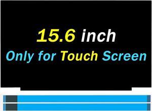 Screen Replacement 15.6" for HP Pavilion 15-CS0010NR 15-CS0012CL 40 pin 60HZ (HD 1366X768) IPS LCD LED Display Digitizer Panel(Only for Touch Screen)