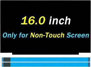 Replacement for Dell Vostro 16 5630 5635 P117F LCD Display for Inspiron 16 5630 5635 P125F LED Laptop Screen 30 pin 60HZ (FHD+ 1920x1200) 16.0" LCD Display Panel (Only for Non-Touch Screen)