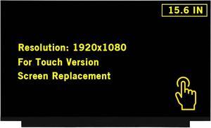 15.6" New Screen Replacement for Lenovo ThinkPad T15 P15s Gen 1 FHD 1920x1080 40Pin Touch Screen LED LCD Display Panel