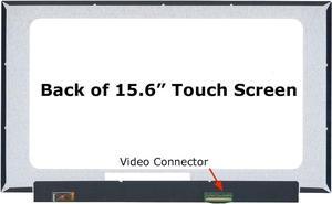 Replacement for HP Probook 450 G6 15.6" HD 1366 * 768 40 Pins 60HZ Touch Screen LCD Display Panel (Not for FHD/Non-Touch Version)