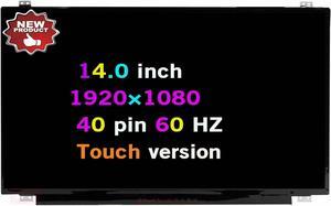 NUOLAISUN For Lenovo ThinkPad T480S LCD Touch Screen Replacement Display Panel (with Tabs)