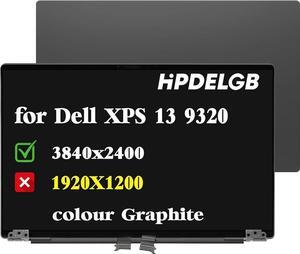 NUOLAISUN Replacement for Dell XPS 13 Plus 9320 9PG51 09PG51 (Non-Touch) 3456x2160 OLED 13.4" LCD Screen Digitizer Display Assembly (Graphite)