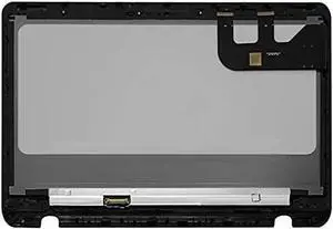 NUOLAISUN New Replacement 13.3" FHD (1920x1080) IPS LCD Screen Display + Touch Digitizer + Bezel Frame + Touch Control Board Assembly for ASUS Q304 Q304U Q304UA