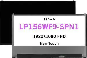 NUOLAISUN 15.6" Slim Laptop LCD Screen LP156WF9-SPN1 LP156WF9 (SP)(N1) LP156WF8-SPA1 Compatible with LG 15Z960 15Z970 15Z980 IPS 1920x1080 30pin eDP