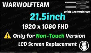 NUOLAISUN Screen Replacement for HP 22-DF Series 22-DF0222 22-DF0501LA All in One L91002-001 L75152-J53 21.5inch 1920 x 1080 FHD 60Hz 30Pins LCD LED Screen Display Panel(Non-Touch)