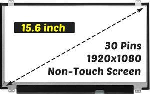 Replacement for Acer Aspire E15 E5-575 E5-575G E5-576G Series E5-575-33BM 72N3 E5-575G-57D4 53VG 57A4 55KK E5-576G-5762 FHD 1920x1080 15.6" 30Pins LCD Screen Display Panel(Only for Non-Touch Screen)
