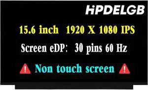 NUOLAISUN Screen Replacement for HP Zbook Fury Studio G5 G7 G8 LCD Screen Replacement 30 pin FHD 1920x1080 IPS LCD LED Display with Tools Non Touch Screen