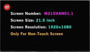 NUOLAISUN 21.5" LCD Replacement for M215HAN01.1 FHD 1080P LCD Screen Display Panel (only for Non-Touch Version)