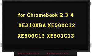 11.6" Screen B116XTN02.3 for Samsung ChromeBook 2 3 4 XE310XBA XE500C13 XE501C13 XE310XBA-K01US XE500C13-K02US XE500C13-K01US XE500C13-K04US HD 1366x768 30Pin LED LCD Display Screen Panel