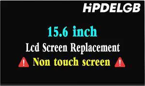 NUOLAISUN 15.6" Screen Replacement for Dell Latitude P104F V3NPM 0V3NPM LCD Digitizer Display Panel 30 Pins 60Hz FHD 1920x1080 Non-Touch Screen