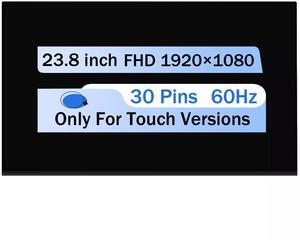 NUOLAISUN 23.8" MV238FHM-K11 LED LCD Touch Screen Replacement Display Panel FHD 1920×1080