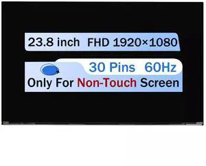 NUOLAISUN For Lenovo Ideacentre 5D10W33963 AIO LCD Non-Touch Screen FHD BOE MV238FHM-N20