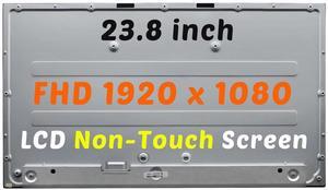 NUOLAISUN 23.8" LTM238HL06 LTM238HL06-H02 FHD 1920×1080 LED LCD Display Panel Screen for AIO Non-Touch