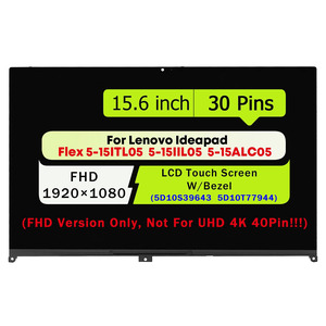 thumbnail image 2 of FTDLCD 15.6" Touch Screen LCD Assembly For Lenovo IdeaPad Flex 5 15ITL05/15IIL05 2 of 5