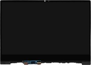NUOLAISUN 17.3" LCD Screen Assembly for HP Envy 17-CW0023DX 17T-CW100 17-CW000 FHD 1920 * 1080 Display Digitizer (with Bezel)