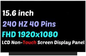 NUOLAISUN LQ156M1JW03 Lcd Screen 15.6" FHD 240Hz Display for MSI MS-16Q4 GS65 Stealth 9SG