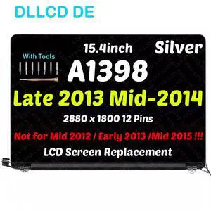 NUOLAISUN for MacBook Pro 15" A1398 2014 EMC 2876 2881 LCD Screen Retina Display Assembly