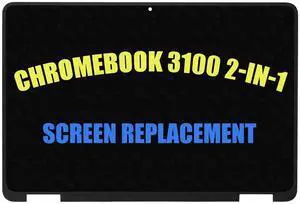 NUOLAISUN For Dell Chromebook 3100 2-in-1 Touch Screen w Bezel 11.6" HD 9MH3J LCD Display